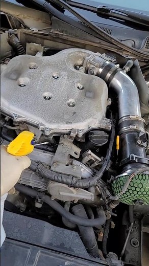 Infiniti g35 coupe misfiring and bad idle turns out it was bad injectors o-rings #infiniti #p0507