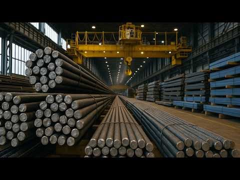 From Steel Ingots to Strong Rebars: Inside an Industrial Giant