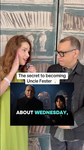 The Secret to Fred Armisen’s Uncle Fester 🎭