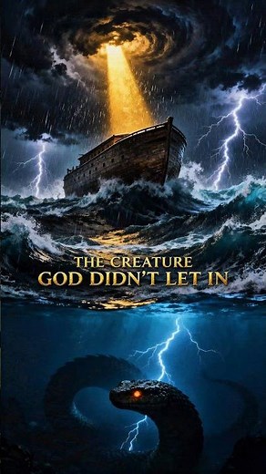 The Mysterious Creature That Wasn’t Allowed on Noah’s Ark #shorts #noahsark #levithan