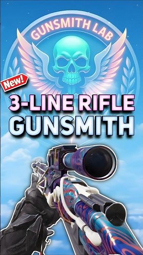 BEST 3-LINE RIFLE FAST ADS + ONE SHOT GUNSMITH IN CODM | 3-LINE BEST BUILD codm #codm #codmloadout