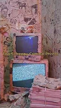 Ranking The Top 5 Creepiest Criminal Photos in Real Life #shorts