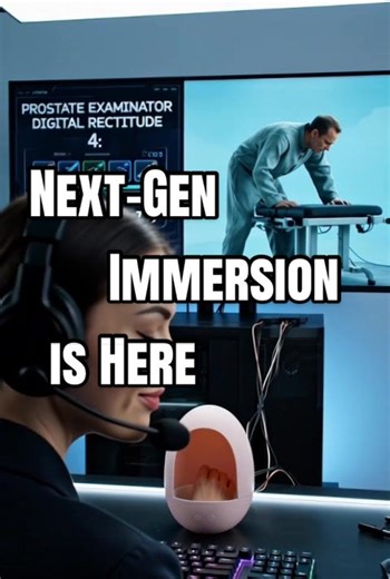 Next-Gen Immersion is Here 🎮🤯 They said VR was peak. They said haptic feedback was as real as it gets. They were wrong. Introducing the peripheral that separates the casuals from the core gamers. If you're not willing to get hands-on for the sake of the meta, are you even playing? #HardcoreGaming redefined. #GamerGatekeep #ProstateExamSimulator #NextLevelGaming #PCGaming