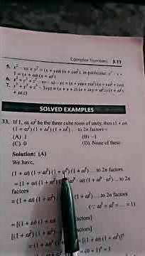 Fourth roots of Unity| Fourth| Roots | Unity complex number