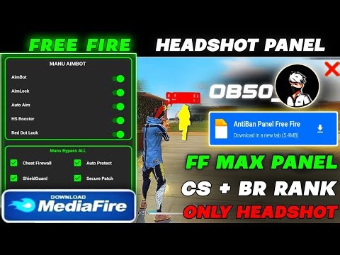 Antiban FF Panel🔥Free Fire Injector🔥 OB50 Free Fire Hack😈FF panel Hack Mobile | FF Hack |FF Injector
