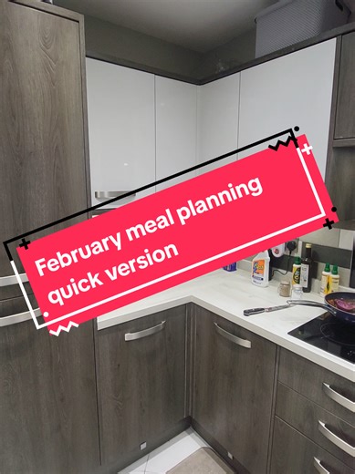 #monthlymealplan using my #mealplanner from #prettyperfectproducts the quicker version
