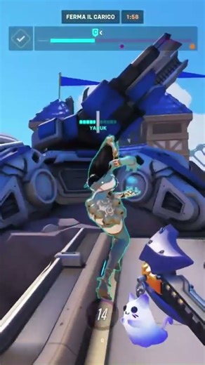 What is the Tank's job? Help and Save your Team #overwatch2 #tank #hazard #clips #shorts #battle