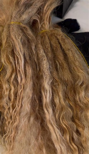 Blonde Human Hair Loc Extensions | Handmade Dreads - Etsy