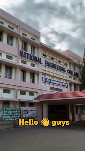 National Engineering College #kovilpatti