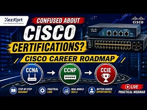 Cisco Career Roadmap Explained | CCNA to CCIE Complete Guide