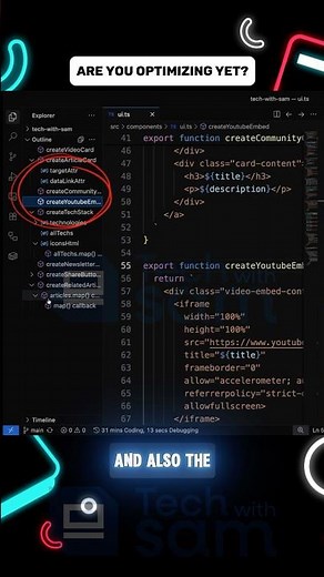 Speed Up Code Navigation With the Outline View.