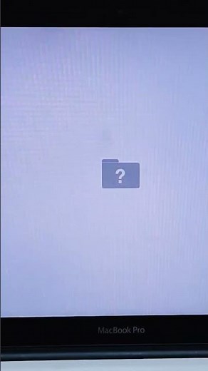 flashing folder icon in #macbook #apple laptop fix #laptop #fix