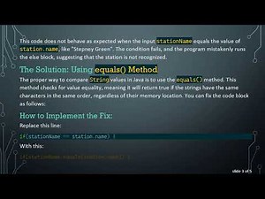 Fixing String Comparison Issues in Java: A Guide for Developers