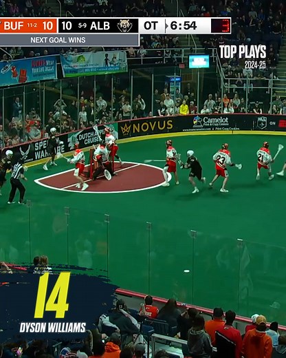 Dyson Williams wins it in OT! | NLL