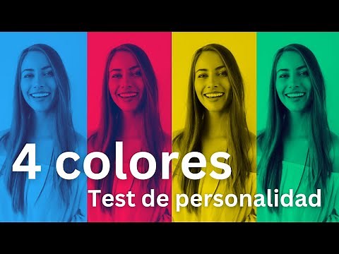 Test personalidad 4 colores 📕📗📘📙 Insights Discovery