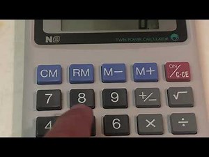 Sharp EL-334L ElsiMate Twin Power 10 Digit Tax Business Desktop Calculator