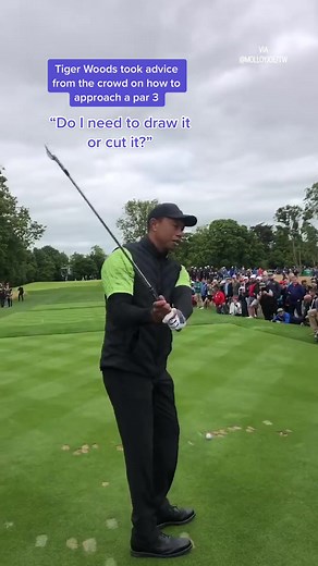 This is too cool! #PGA #golf #TigerWoods