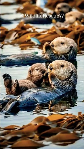 Sea Otter Rescue Documentary: Marine Biologists Reunite Mother and Pup in Pacific Kelp Forest