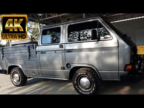 VW Doka Pickup overview 4K