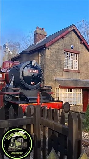 41241 AND NUNNEY CASTLE DAMEMS #trains #train #travel #railway #railwaystation #locomotive #youtube