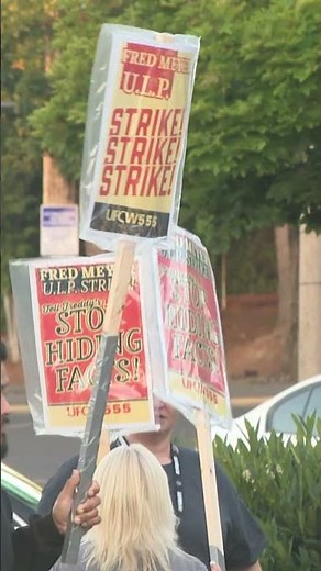 Fred Meyer strike in Portland: Thousands of employees walk off job