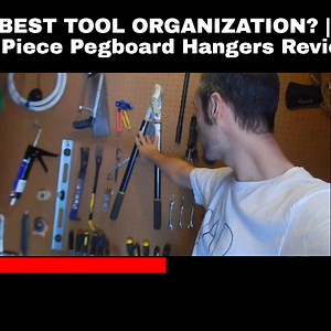BEST TOOL ORGANIZATION? | 50 Piece Pegboard Hangers Review ... Click for best Price: Amazon Link: https://geni.us/LpmUS ... If you need larger, more robust Pegboard Hooks, you should try these from Madd Tools: https://www.maddtools.com/?ref=DadReviews ... You can find my video of them here: https://www.youtube.com/watch?v=tEeD8NQ9G7M Participate in Giveaways: http://lanevids.com/contest Sign Up for Dad Reviews Newsletter: http://eepurl.com/c3DIY1 More from HIltex on Amazon: https://geni.us/zYrg9