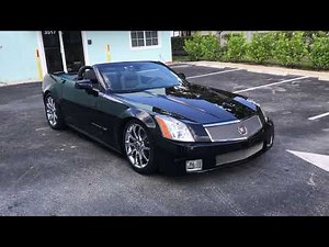 2008 Cadillac XLR-V walk around