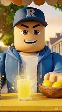 I Set Up a Lemonade Stand and Nobody Came… Until This Happened! 🍋 #roblox #shortsvideo #shorts