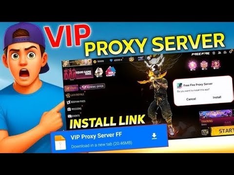 How To Download Vip Proxy Server | Free Download | Free Diamond & Free Bundle 🎁