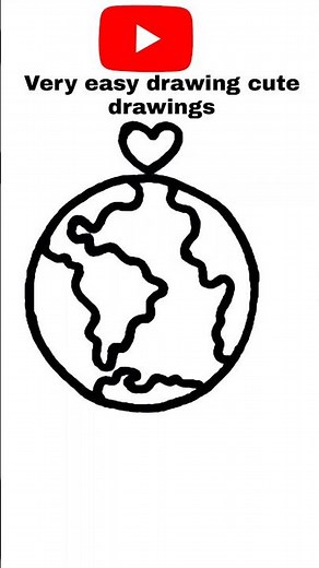 😂how to draw world map drawing easy with colour step by step globe drawing rainbow heart drawing sun