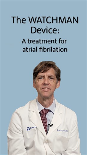 1.1K views · 12 reactions | If you have atrial fibrillation, Duke Health heart experts use the WATCHMAN device and other left atrial appendage closure (LAAC) devices to significantly reduce your risk of stroke. Learn more: https://duke.is/watchman-FB | Duke Health | Facebook