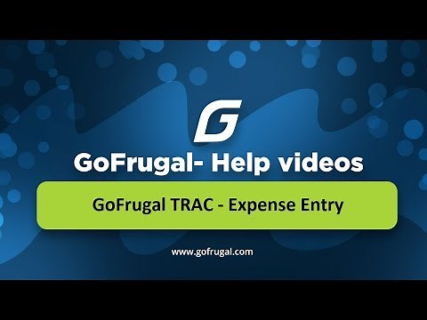 GoFrugal TRAC - Expense Entry and GST
