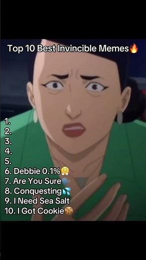 Top 10 Best Invincible Memes Ranked😂🔥 #invincible #shorts