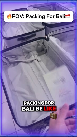 How to pack propley for Bali🇮🇩#bali #holidays #family #packing
