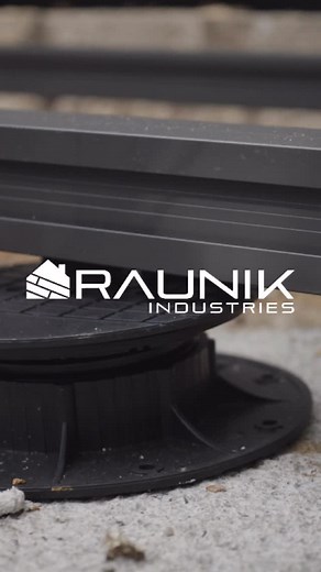 Here we’ve used @clickdeck pedestals to support and level our deck subframe. With heights ranging between 10mm-440mm and a weight rating of over 800kg each; They make for a solid and long lasting deck! | Raunik Industries | Facebook