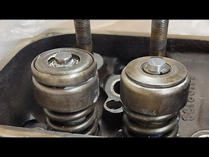 Chevy OBS 350 tbi valve lap and install