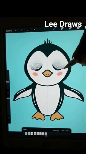 Simple cute Hawaii animation tutorial in procreate