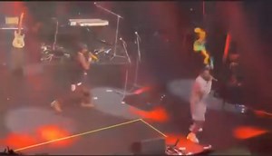 O2 Indigo Concert - 03.05.2024 Jay Bahd pulled up big with his Asanteman Flag 💛🖤💚 | MeYɛ Asanteni