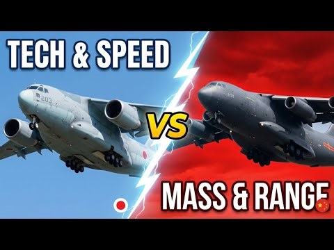 Why Japan Built a 'Ferrari' to Fight a Giant: Kawasaki C-2 vs. Y-20