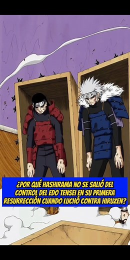 442K views · 7.3K reactions | ¿Por qué Hashirama no se salió del control del edo tensei en su primera resurrección cuando luchó contra hiruzen? #naruto #narutoshippuden #hashirama #anime | SNEk11 | Facebook