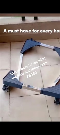 Multi-functional Movable Base for Washing Machine and Refrigerator - No More Struggling, Adjustable Sizes