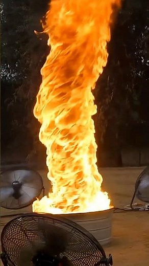 How To Turn Fire Into A Tornado