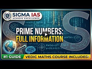 Prime Numbers Explained in Minutes! | Best Tricks & Shortcuts | SIGMA IAS