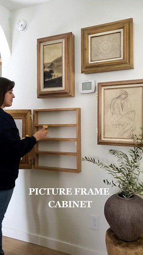 DIY Picture Frame Hidden Storage: Best Storage Hack!