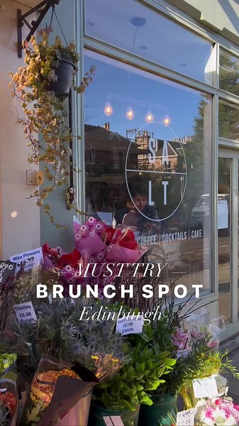 ✨Brunch spot not to miss out on in Edinburgh✨ #saltcafe #cafe #brunch #brunchtok #edinburgh #edinburghfood #edinburghfoodplaces