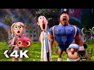La Comida cae del Cielo! - LLUVIA DE HAMBURGUESAS Películas Las Mejores Escenas