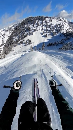 GoProJP on Instagram: "一歩目から、覚悟が試されるドロップイン。 斜面の起伏とスピード、そのすべてを体感できるPOV。 360度で捉えるからこそ伝わる、この緊張感。 ⛷️ @joshdaiek 📷 #GoProMAX ・ #GoProJP #GoPro #GoProSnow #スキー #スキー男子 #POV #バックカントリー #雪山"