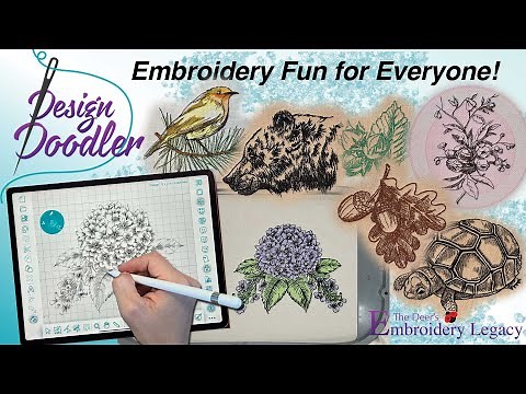 Introducing the Design Doodler – Make Your Own Simple Embroidery Designs without Digitizing!