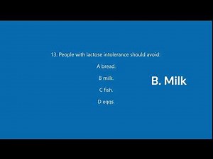 10 Multiple Choice Questions Food Prep and Nutrition GCSE (11-21)