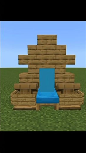 Easy Minecraft Build Trick 💡🏠 | Anyone Can Do This! #minecraft #viral #ytshorts #jennieplayz